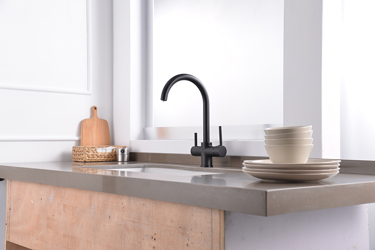 KR-901 twin lever dual outlet pure water faucet (3)